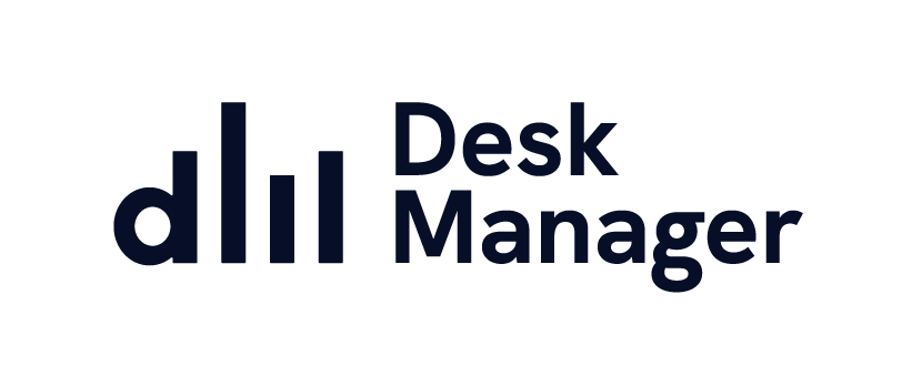 Logotipo Desk Manager Principal - Azul Escuro